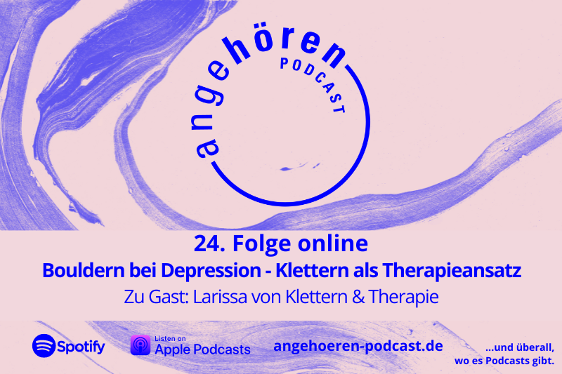 Neue Podcast-Folge: Bouldern bei Depression – Klettern als Therapieansatz