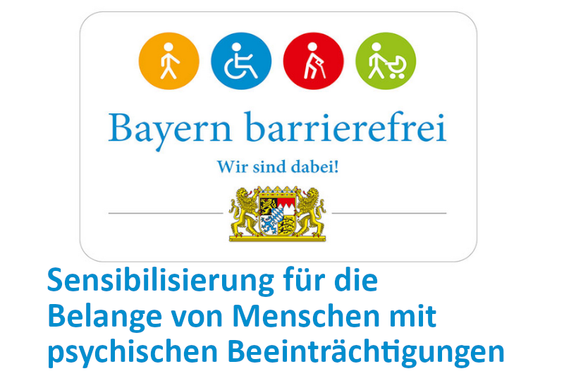 Kabinettsausschuss „Bayern barrierefrei“: Sozialministerin Trautner und Gesundheitsstaatssekretär Holetschek setzen sich für die Belange der Menschen mit psychischen Beeinträchtigungen ein
