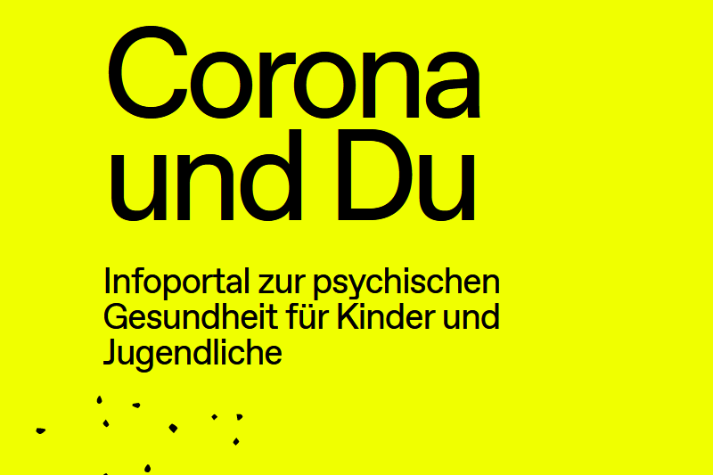 Infoportal zur psychischen Gesundheit von Kindern und Jugendlichen während Corona