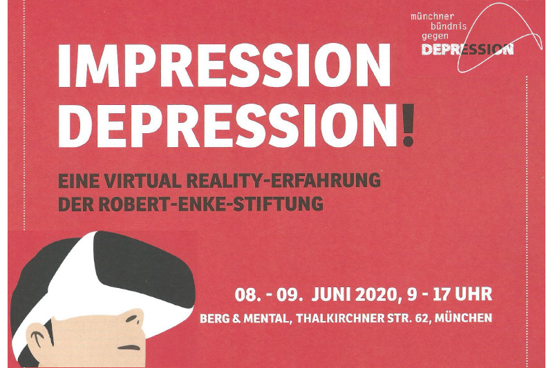 Einladung zu "Impression Depression!" - eine Virtual Reality Erfahrung am 8.-9. Juni 2020